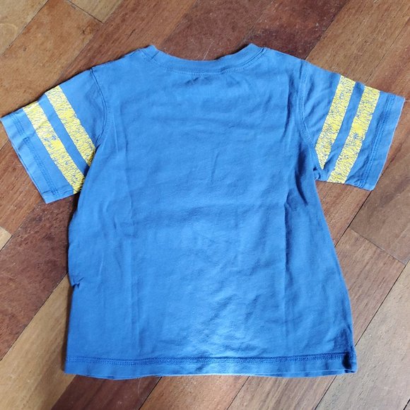 Carter's Blue/Yellow "Future Big Leaguer" T-Shirt Size 2T - Picture 8 of 9